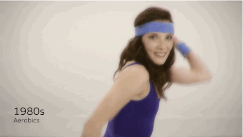 La vidéo Montre les 100 Ans de l'Évolution de la remise en forme en 100 Secondes 20 4hboaforma