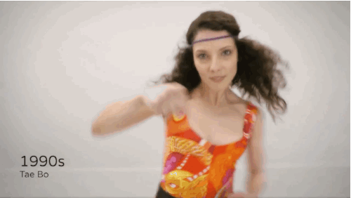 La vidéo Montre les 100 Ans de l'Évolution de la remise en forme en 100 Secondes 21 4iboaforma