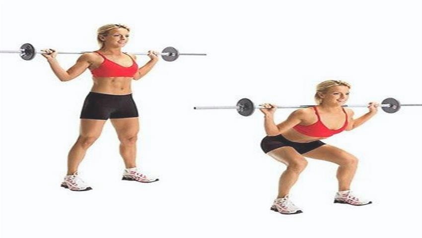 Comment Renforcer vos Jambes - Exercice, l'Alimentation, et des Conseils 1 votresante.club votresante.club agachamento barra 3