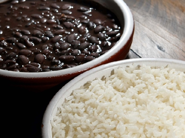 Calories dans Riz - Types, Caractéristiques et des Conseils 10 riz avec des haricots rouges