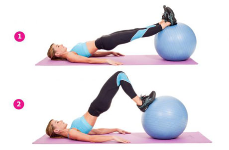 Comment Renforcer vos Jambes - Exercice, l'Alimentation, et des Conseils 7 Un ballon suisse
