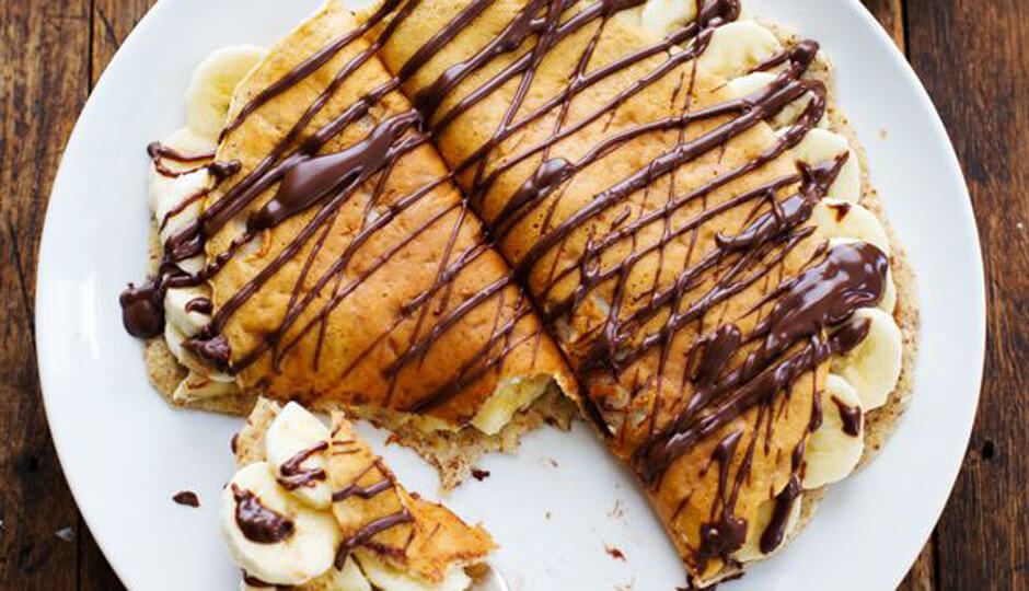 6 les Recettes de la Crepioca Doux, faible en Calories 12 votresante.club votresante.club crepioca banana