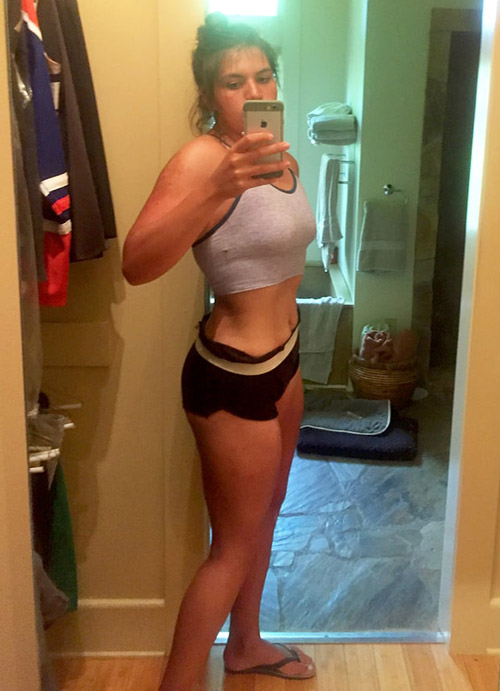 Jeune fille Perd Plus de 50 kilos Sans Chirurgie, en Changeant leurs Habitudes alimentaires 10 puis, à 50 kg-4