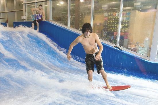 pour l'intérieur, le surf et