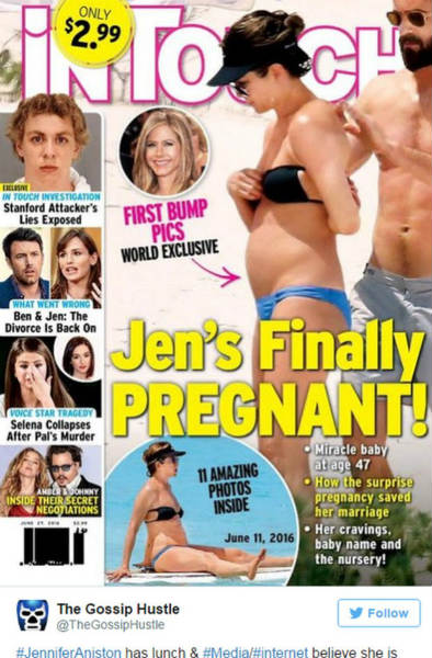 Jennifer Aniston vent Contre la Pression des Médias dans Le Bon sens pour les Célébrités 8 intouch-anniston