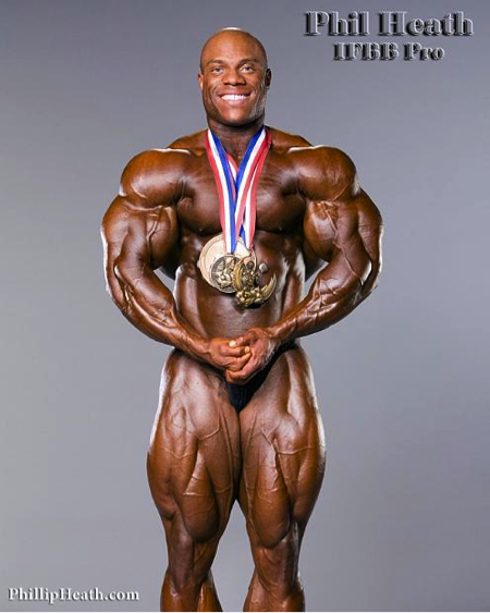 Bodybuilder Phil Heath Diet, de la Formation, des Mesures, des Photos et des Vidéos 2 philheat3