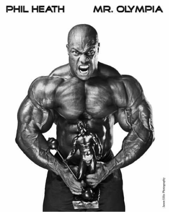 Bodybuilder Phil Heath Diet, de la Formation, des Mesures, des Photos et des Vidéos 6 philheat5
