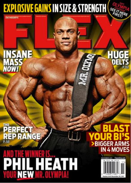 Bodybuilder Phil Heath Diet, de la Formation, des Mesures, des Photos et des Vidéos 1 philheat6