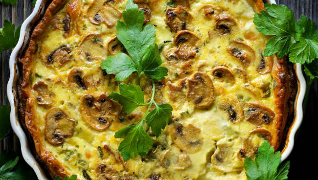8 Recettes de Quiche aux Champignons Lumière 6 votresante.club votresante.club quiche de cogumelos