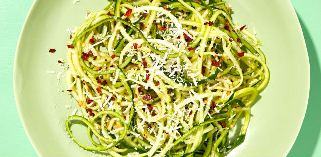 Petites Substitutions à Faire dans votre Régime alimentaire pour Perdre du Poids 11 Spaghetti de courgettes