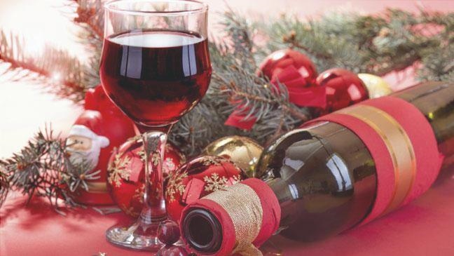 le vin pour les fêtes de noël